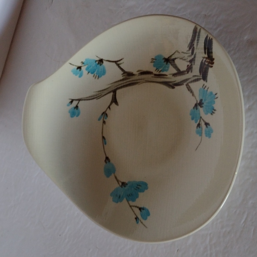 Red Wing Driftwood Serving Bowl 9 1/4" In Good Condition.